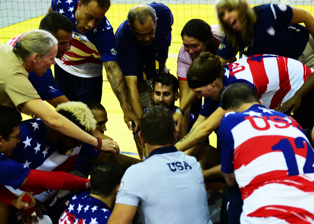 Invictus Games – Sitting Volleyball