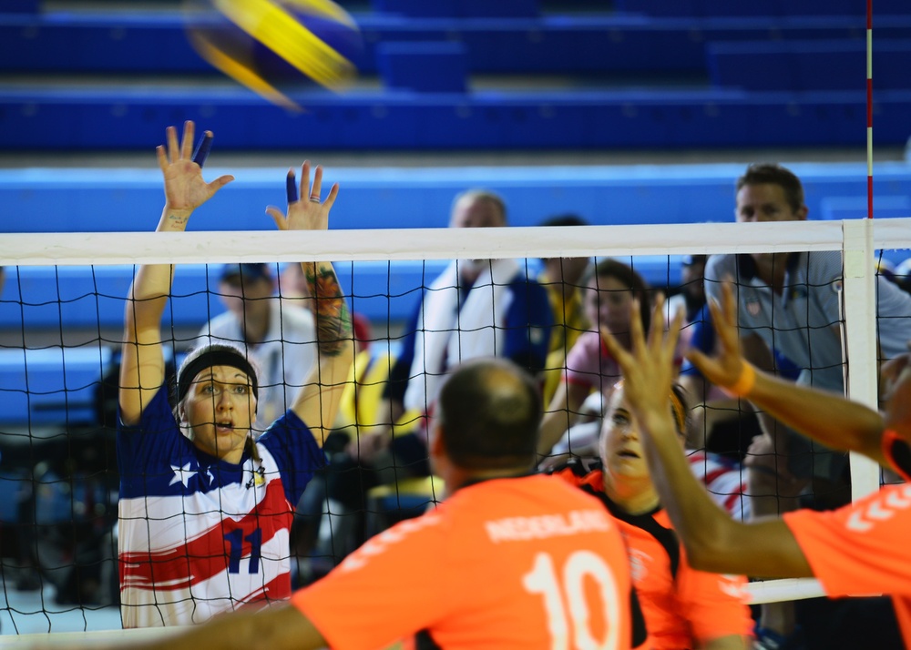 Invictus Games – Sitting Volleyball
