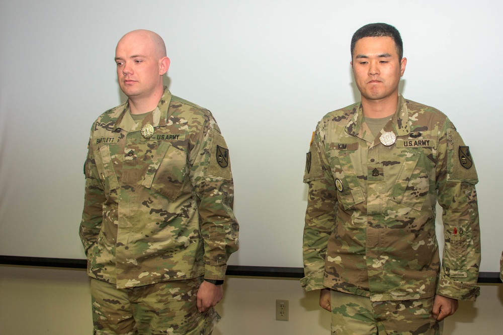 DVIDS - News - First Army Instructor Badge Recognition at DLIFLC