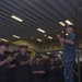 All-hands call with Vice Adm. Tom Rowden aboard USS Bonhomme Richard (LHD 6)