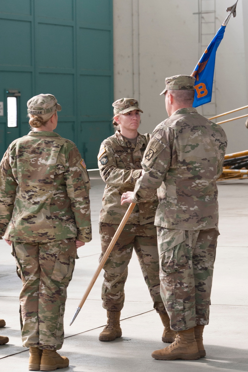 Change of Command B Company 277th ASB