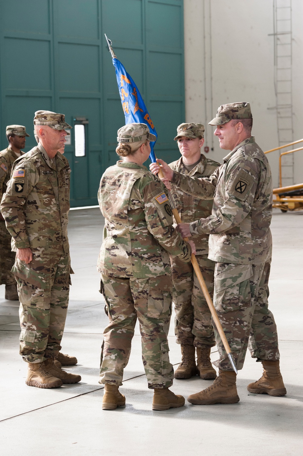 Change of Command B Company 277th ASB