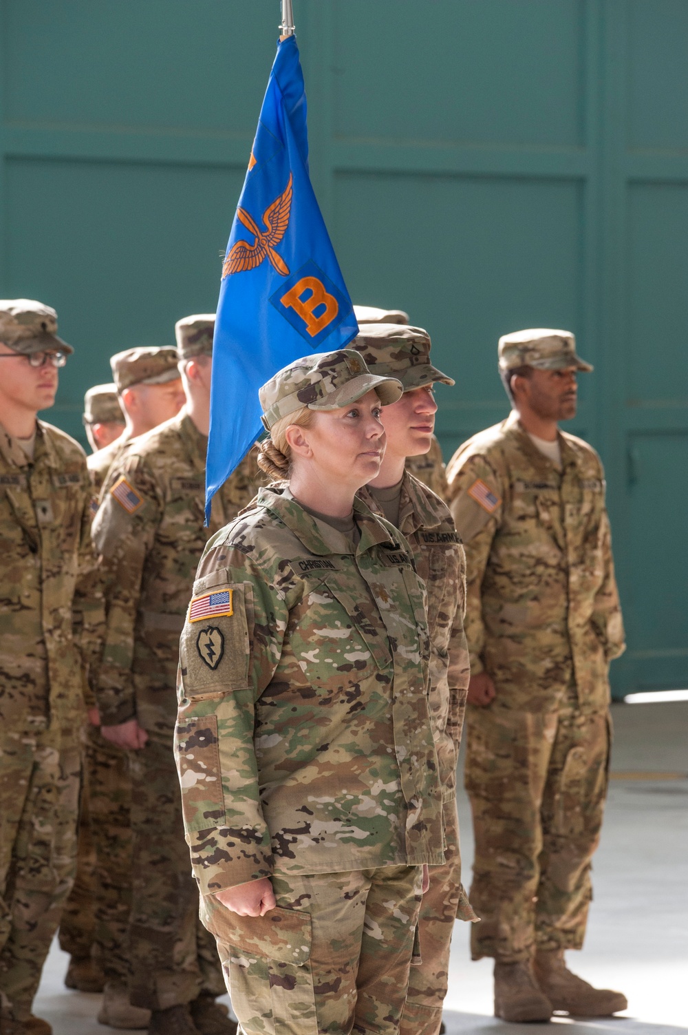 Change of Command B Company 277th ASB