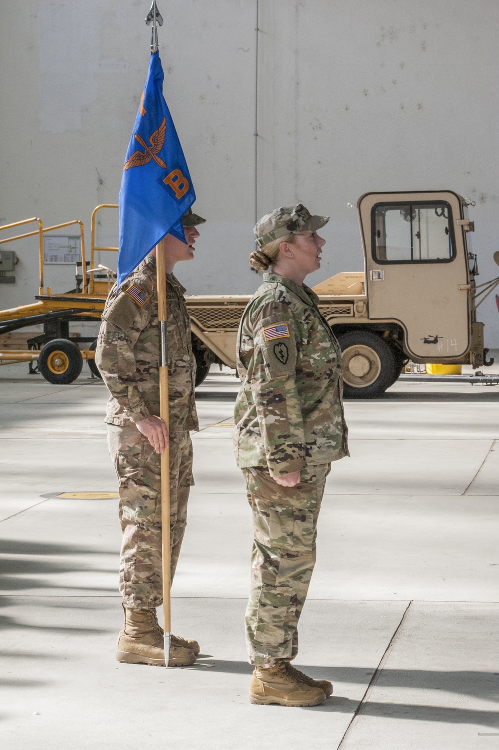 Change of Command B Company 277th ASB