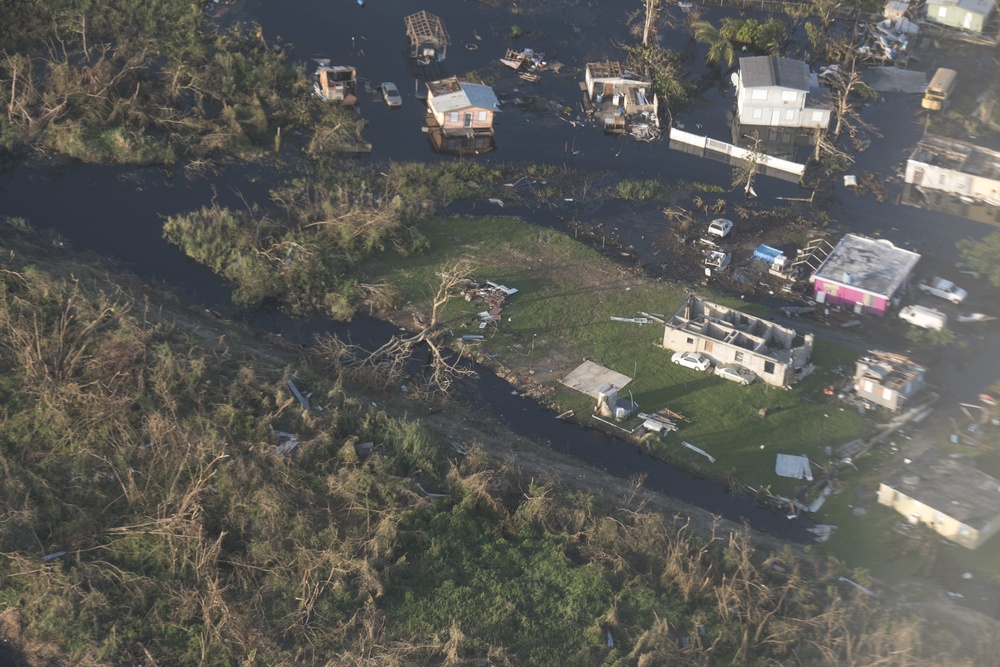 Widespread Devastation in Puerto Rico in the Aftermath of Hurricane Maria