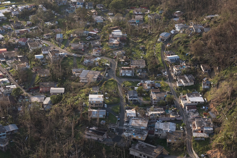 Widespread Devastation in Puerto Rico in the Aftermath of Hurricane Maria
