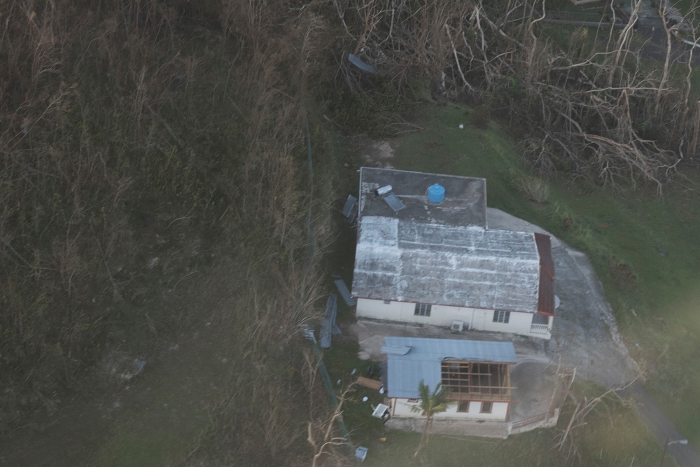 Widespread Devastation in Puerto Rico in the Aftermath of Hurricane Maria