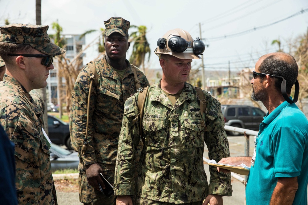 Marines, Sailors assess needs of Hima San Pablo Hospital