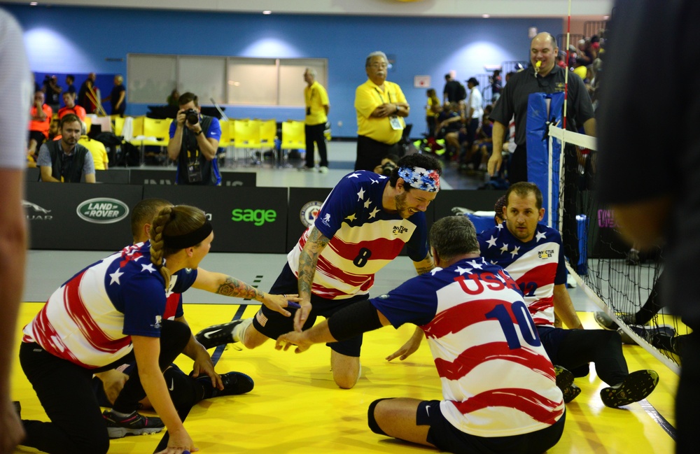 Sitting volleyball competition at 2017 Invictus Games