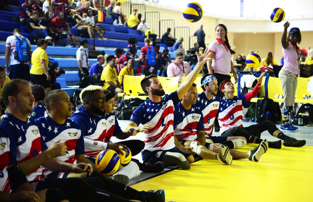 Sitting volleyball competition at 2017 Invictus Games