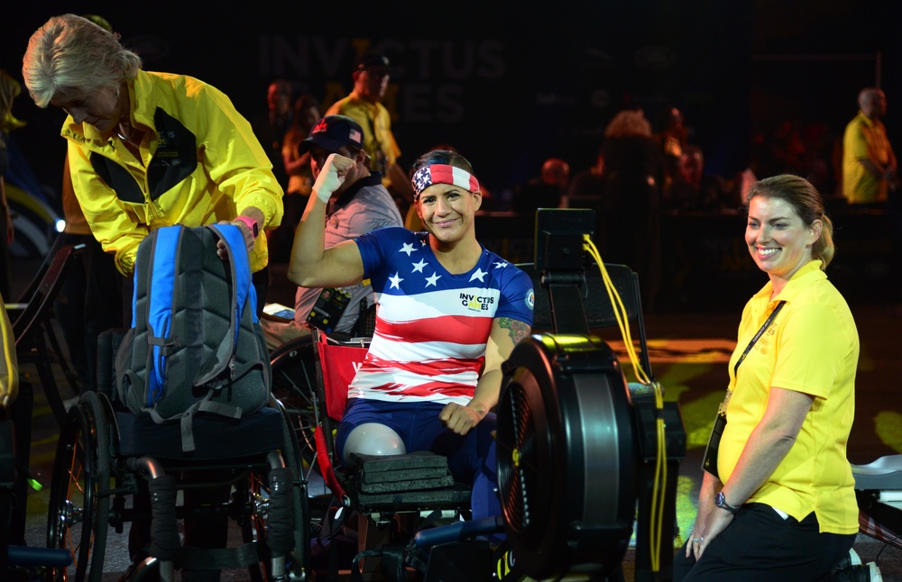 Indoor rowing competition at 2017 Invictus Games