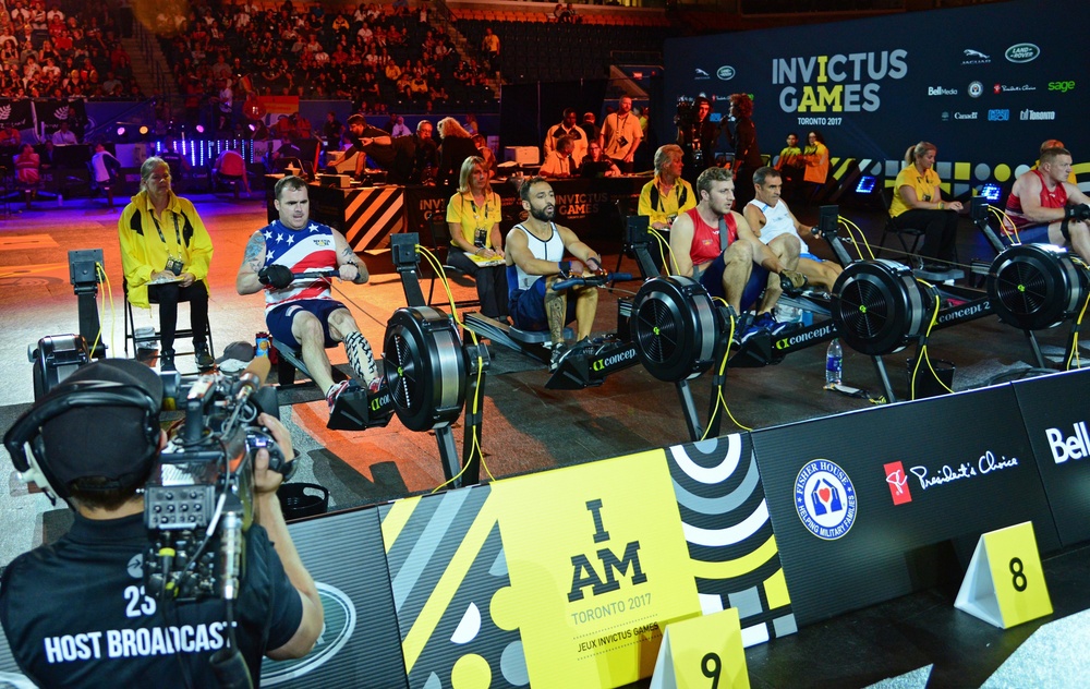 Indoor rowing competition at 2017 Invictus Games