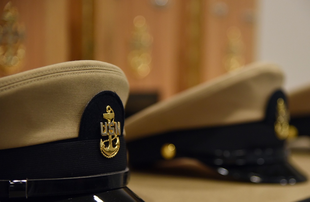 Airmen recognized as honorary CPOs