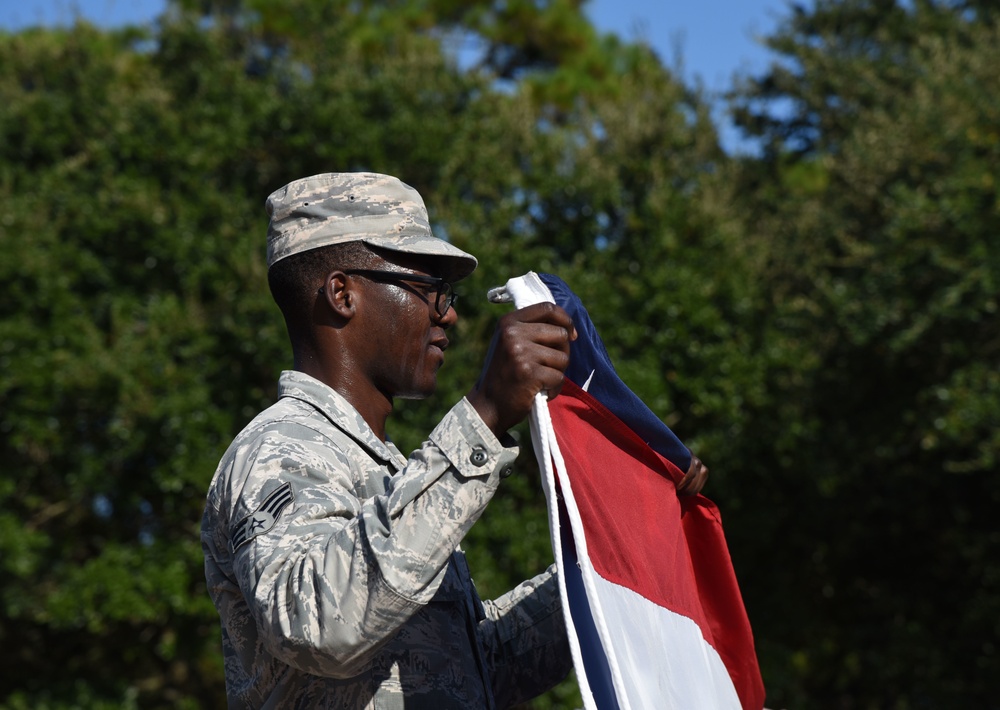AFSA hosts POW/MIA Retreat Ceremony