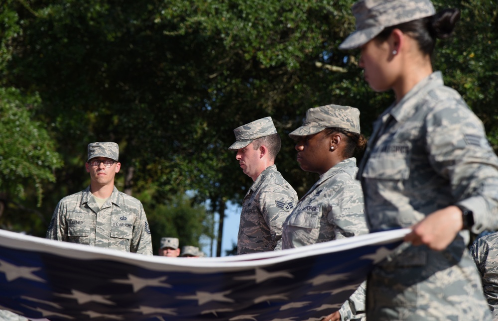 AFSA hosts POW/MIA Retreat Ceremony