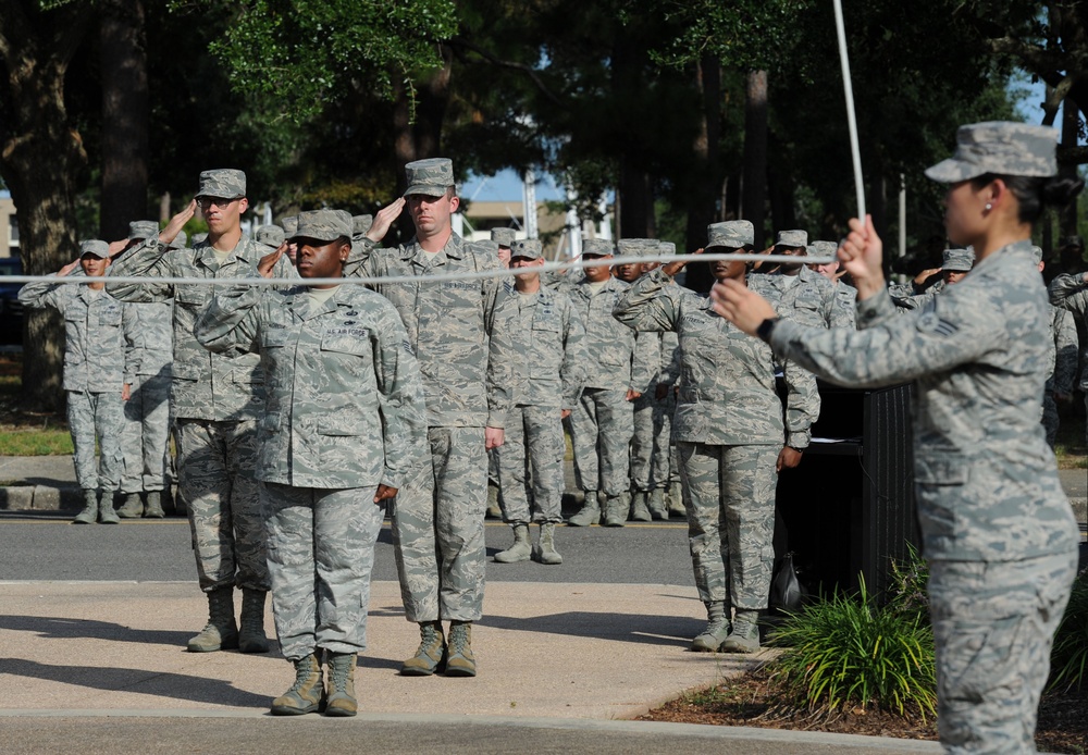 AFSA hosts POW/MIA Retreat Ceremony