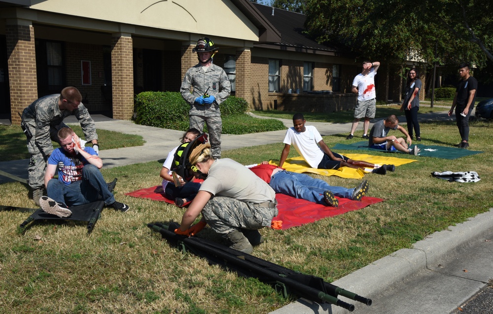 Active shooter exercise tests base response