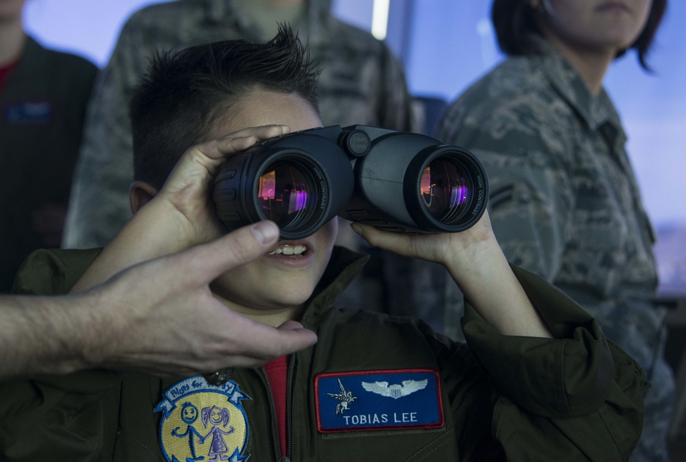 Shriners Hospital patient earns wings for “Pilot for a Day”