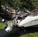 Recreational boat Hard Decision damaged from fire