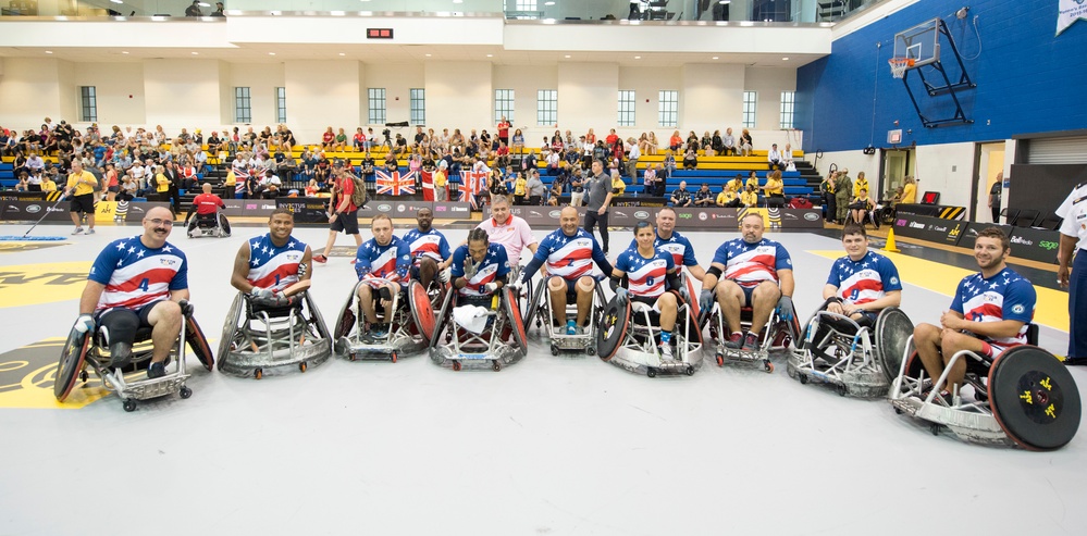 Wheelchair Rugby at Invictus Games 2017