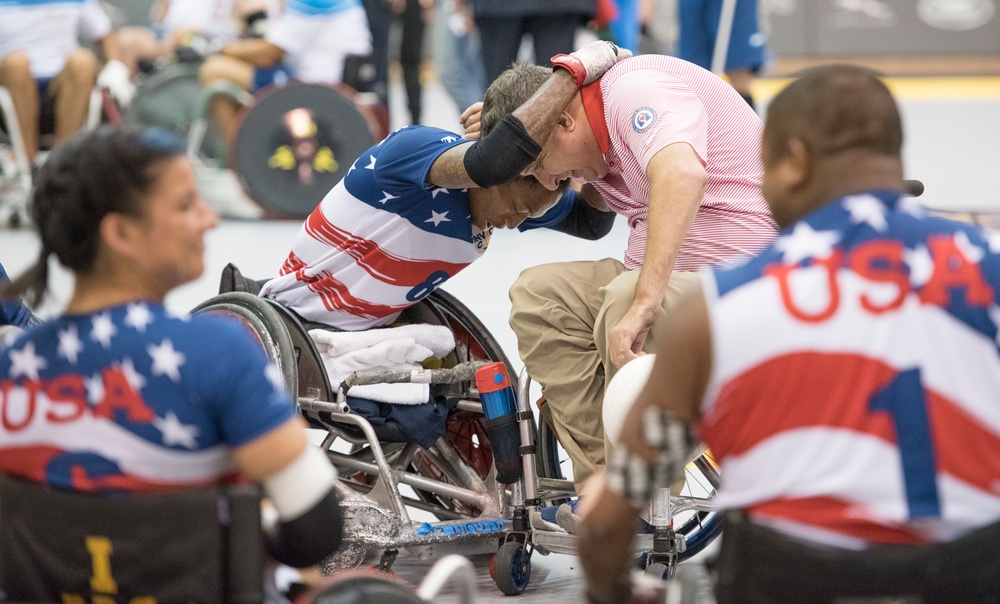 Wheelchair Rugby at Invictus Games 2017