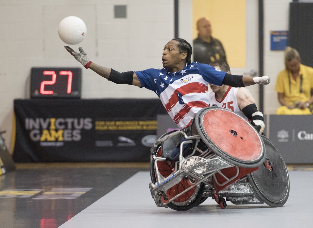 Wheelchair Rugby at Invictus Games 2017