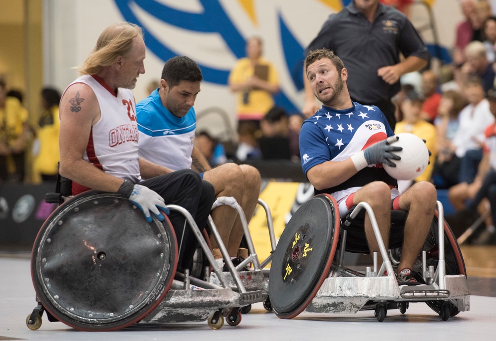 Wheelchair Rugby at Invictus Games 2017