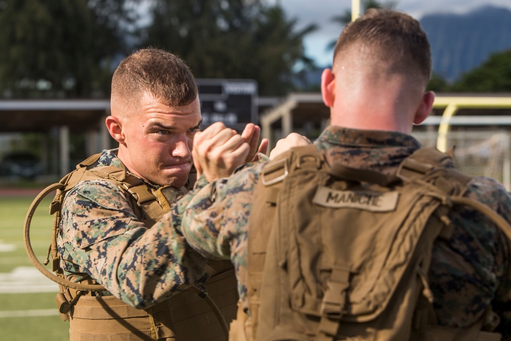 Earning the tab, Hawaii Marines push through MAIC