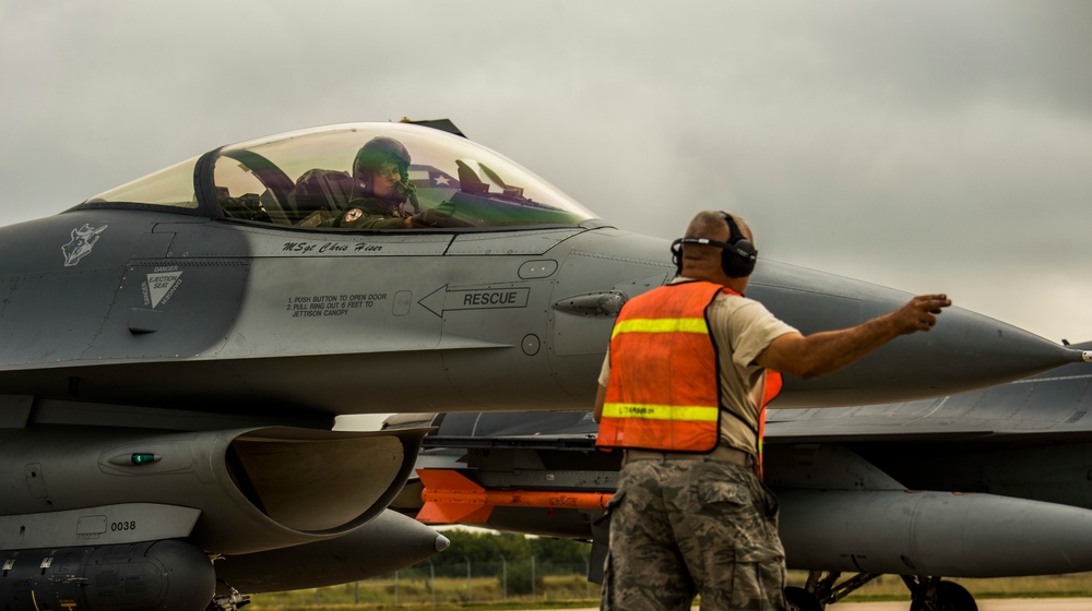 149th Fighter Wing Training Exercise