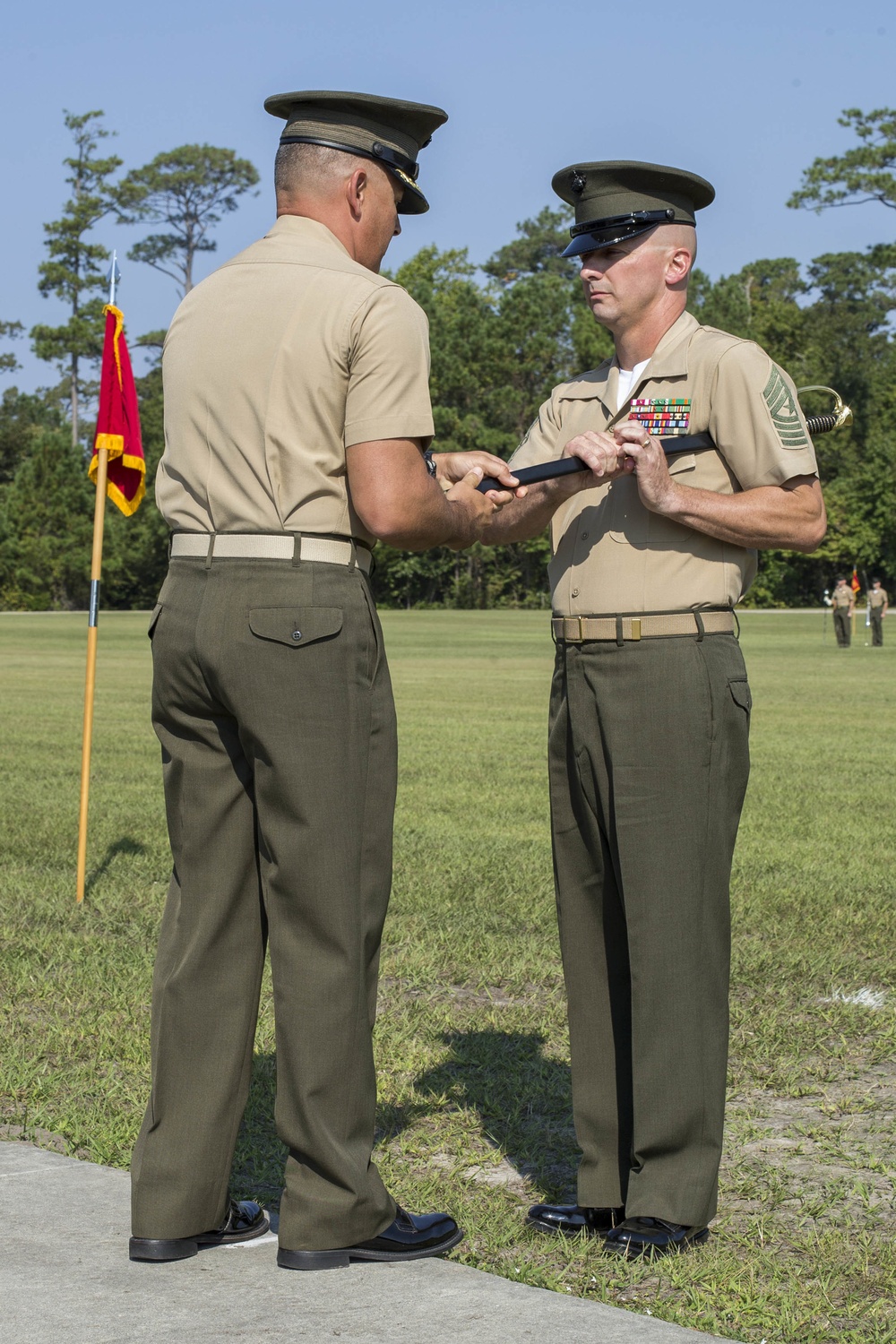 Combat Logistics Regiment 2 Relief and Appointment Ceremony