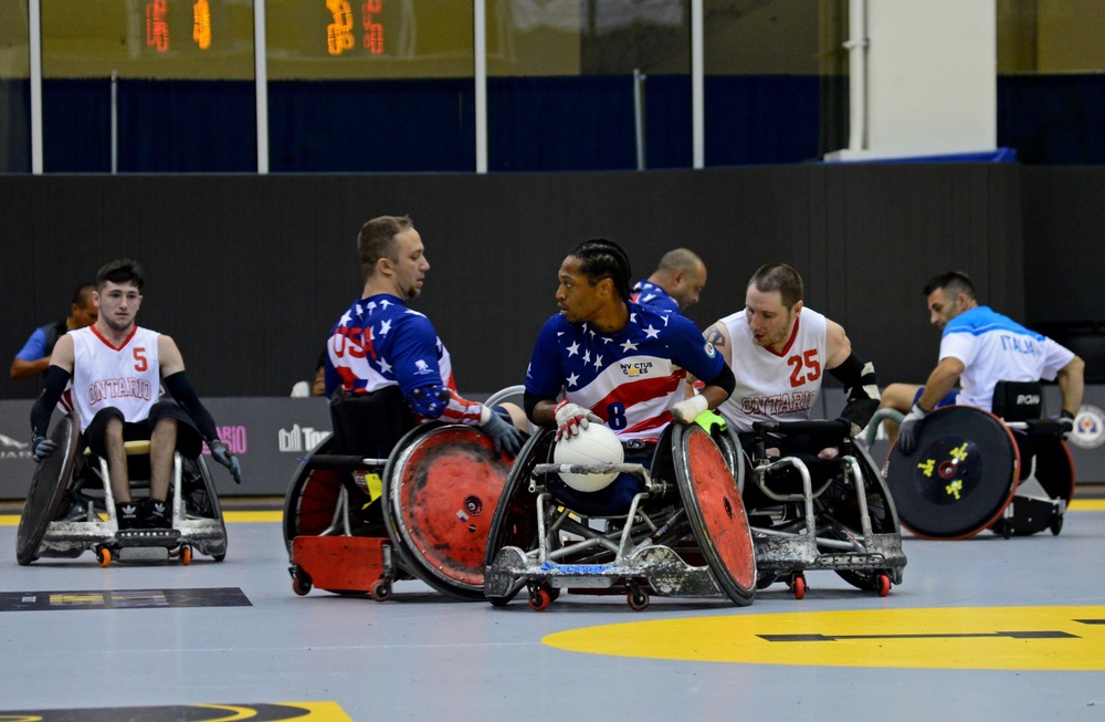 Wheelchair rugby competition at 2017 Invictus Games