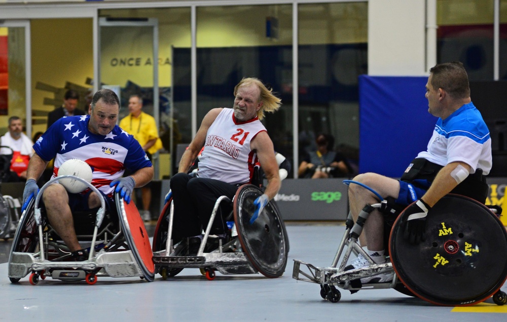 Wheelchair rugby competition at 2017 Invictus Games