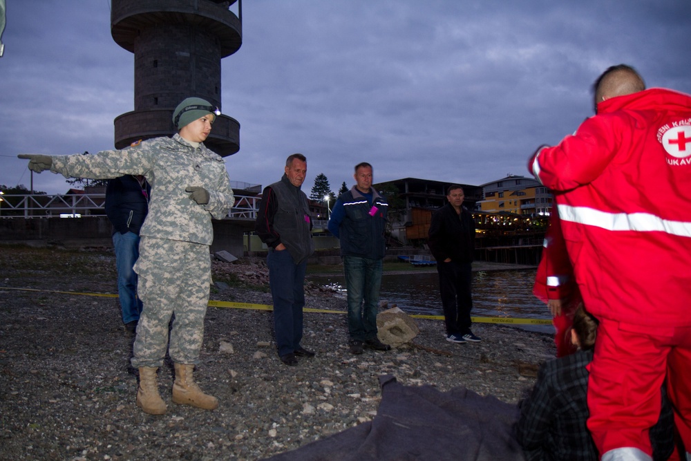 EADRCC's &quot;Bosna I Hercegovina 2017&quot; field exercise day 1