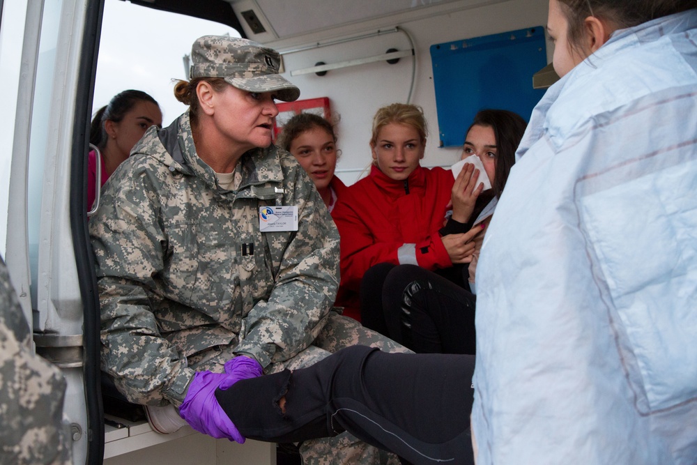 EADRCC's &quot;Bosna I Hercegovina 2017&quot; field exercise day 1