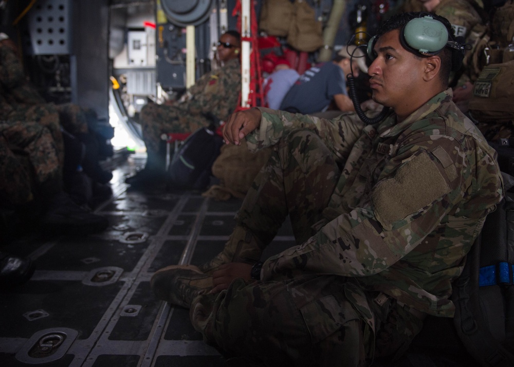 Air Commandos transport Jamaican soldiers, civilian disaster response workers to Dominica