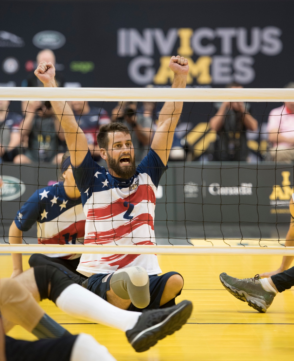 Sitting Volleyball at Invictus Games 2017