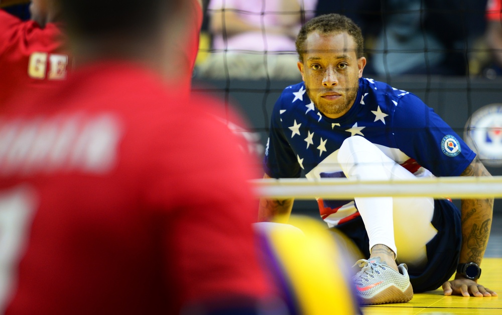 2017 Invictus Games continue with sitting volleyball playoffs