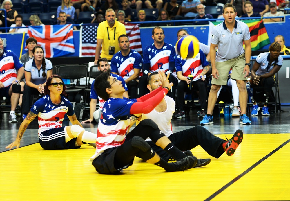 2017 Invictus Games continue with sitting volleyball playoffs