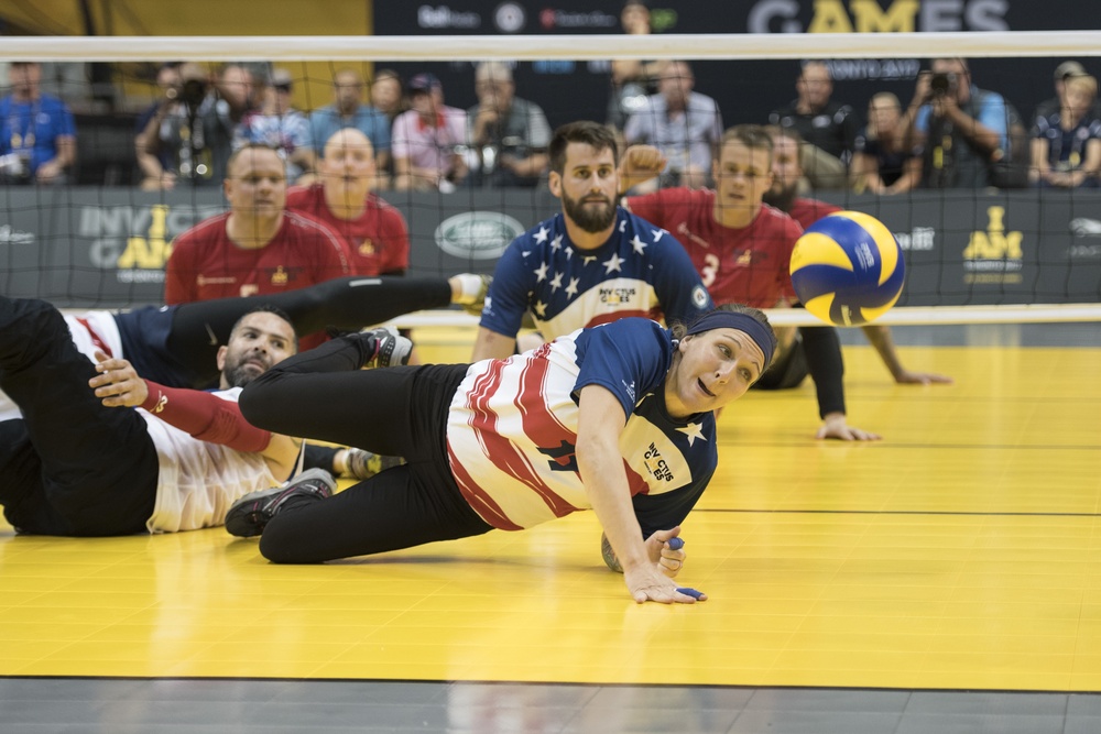 Sitting Volleyball at Invictus Games 2017