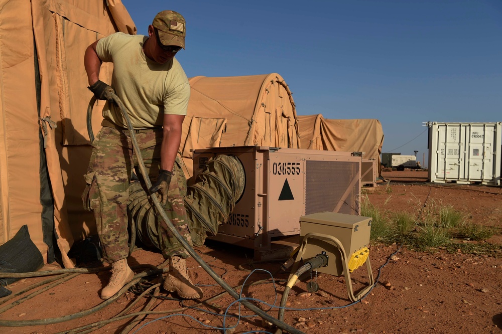 Air Base 201 at Agadez moves for FLEXIT