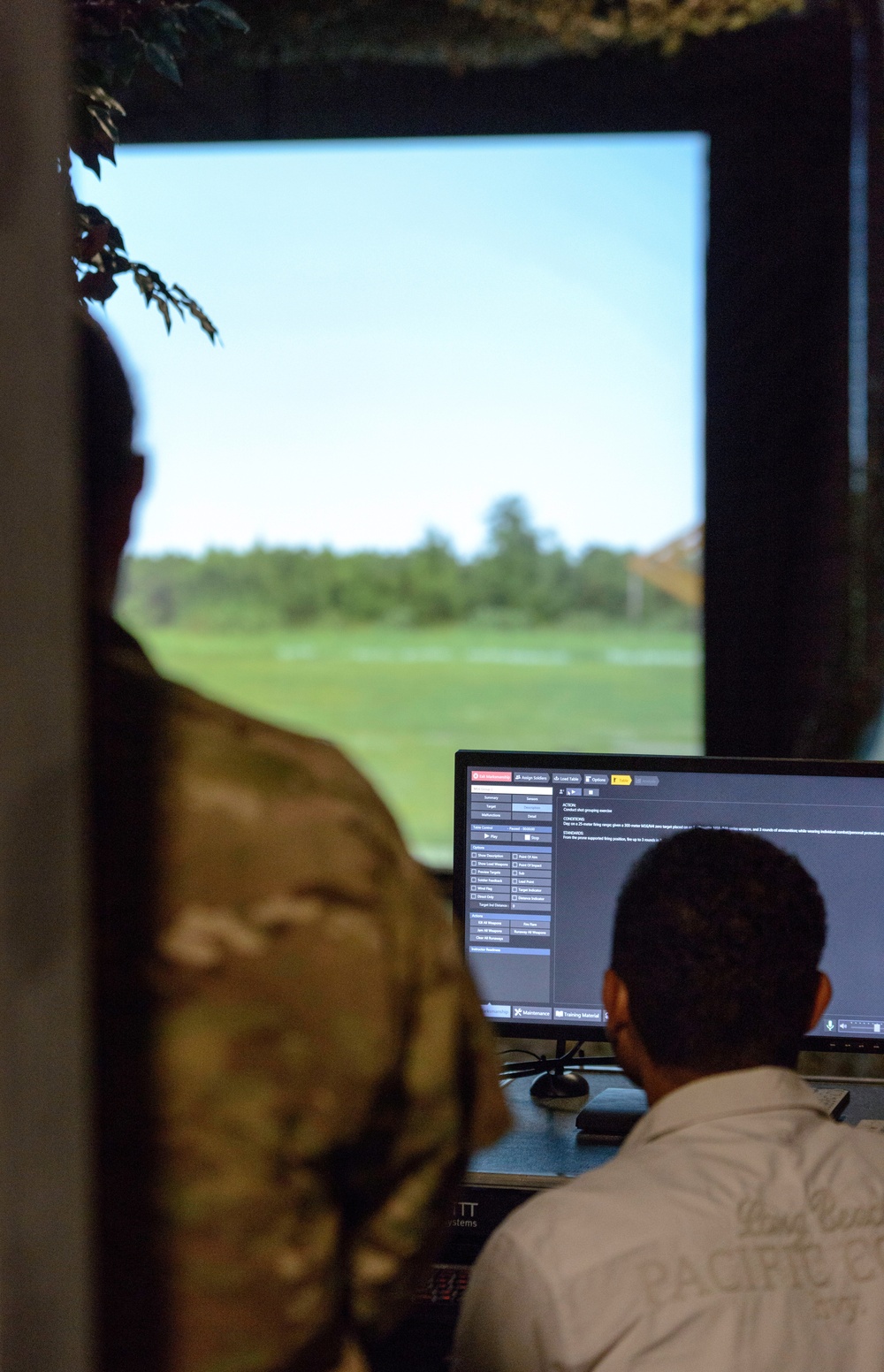 AFNORTH Soldiers follow EST2 Operator Class