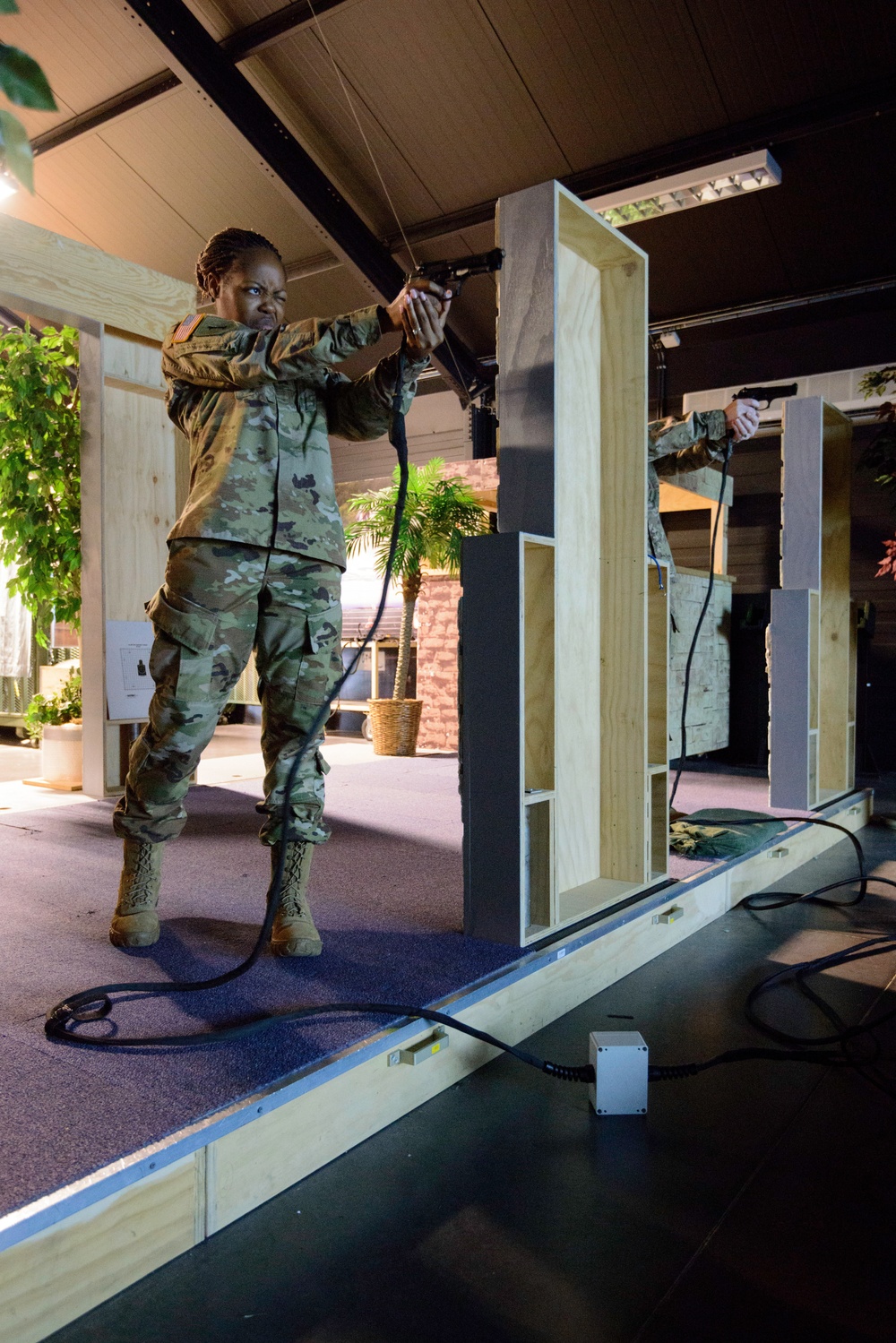 AFNORTH Soldiers follow EST2 Operator Class