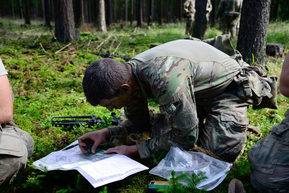 USAREUR Best Sniper Competition Day 3 Stalking