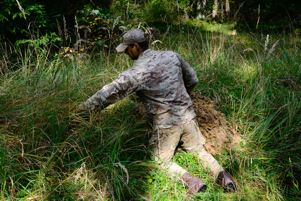 USAREUR Best Sniper Competition Day 3 Stalking