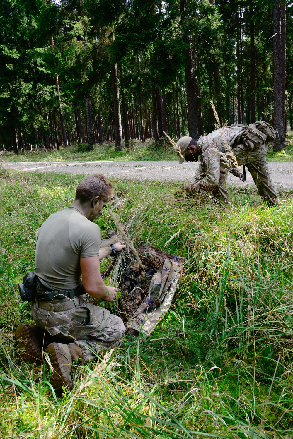 USAREUR Best Sniper Competition Day 3 Stalking