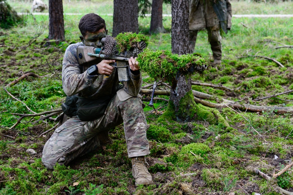 USAREUR Best Sniper Competition Day 3 Stalking