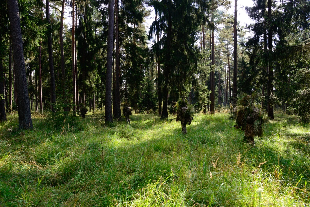 USAREUR Best Sniper Competition Day 3 Stalking