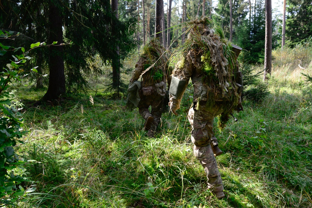 USAREUR Best Sniper Competition Day 3 Stalking