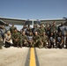 Washington Redskins Cheerleaders and Players visit with SPMAGTF-CR-AF Marines as Part of USO Tour