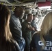 Washington Redskins Cheerleaders and Players visit with SPMAGTF-CR-AF Marines as Part of USO Tour